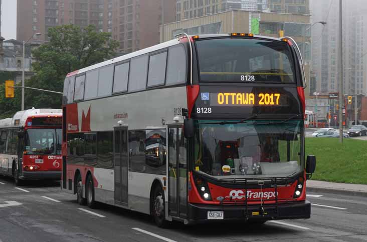 OC Transpo Alexander Dennis Enviro500MMC 8128